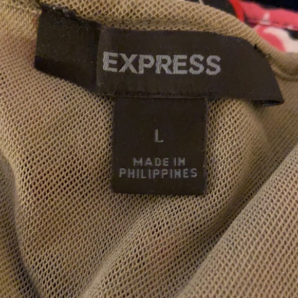 Express Semi Sheer Sleeveless Top - Picture 6 of 6